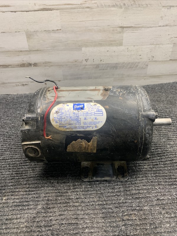 Doerr motor lr22132 manual instructions