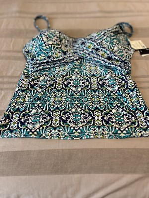 La Blanca Swimsuit Tanking Top Only nwt