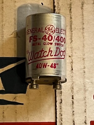 ge watch dog fs-40/400 nos no packaging