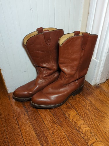 acme ブーツ　24 Acme Boots Womens 7.5 Brown Western Cowgirl Metal Tip Floral