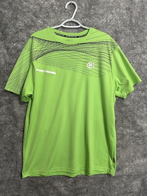 ECKO Function Mens Shirt Extra Large Neon Green Lightweight Casual XL