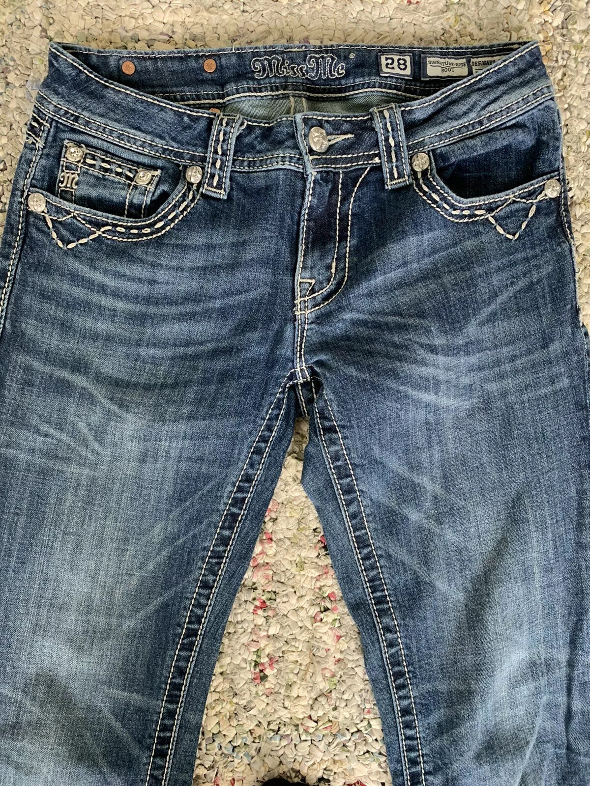Miss Me jeans signature rise boot Cut 