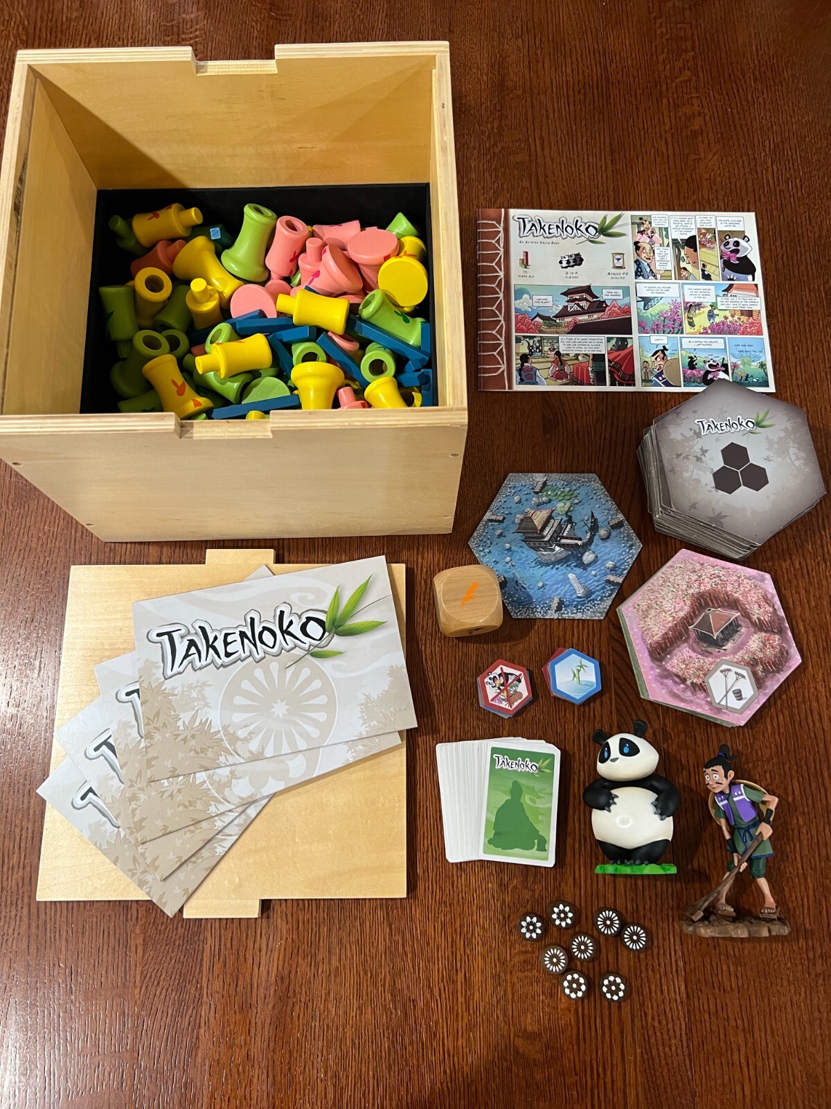 Takenoko Board Game Collector's Edition Giant Size XL - Pure Arts - RARE!