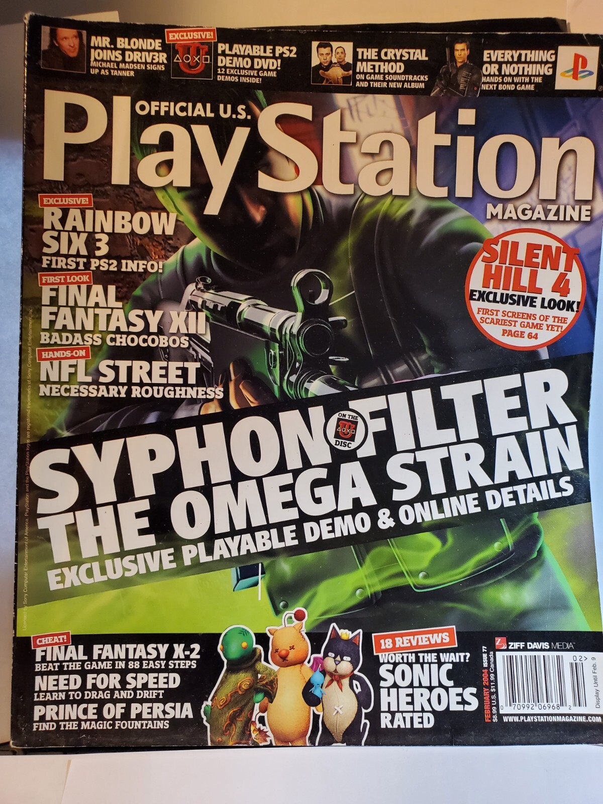 Official U.S. Playstation Magazine February 2004 Issue #77