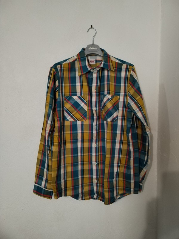 Chemise Ã Carreaux Kidur Homme Taille M