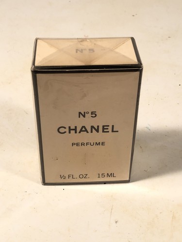 Vintage Chanel No 5 Perfume 15ml Bottle 1/2 FL Oz Sealed, New In