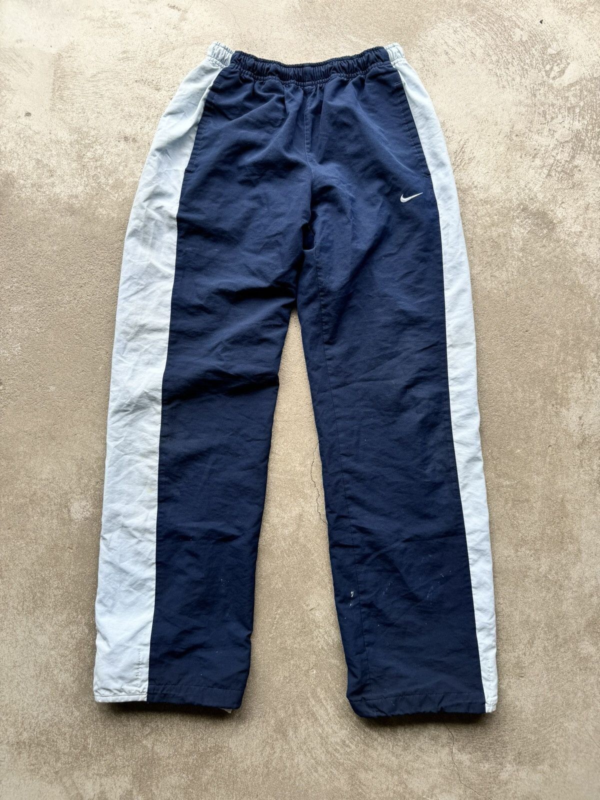 Vintage Nike Baggy Track Pants Hype Streetwear | eBay