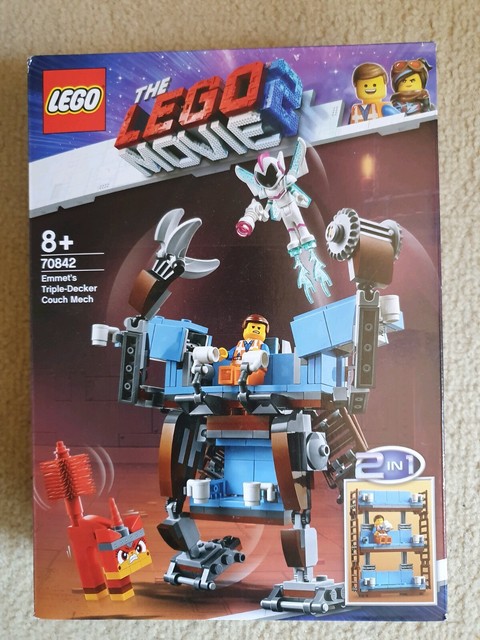 Lego The Movie 2 Emmet 39 S Triple Decker Couch Mech Set 70842