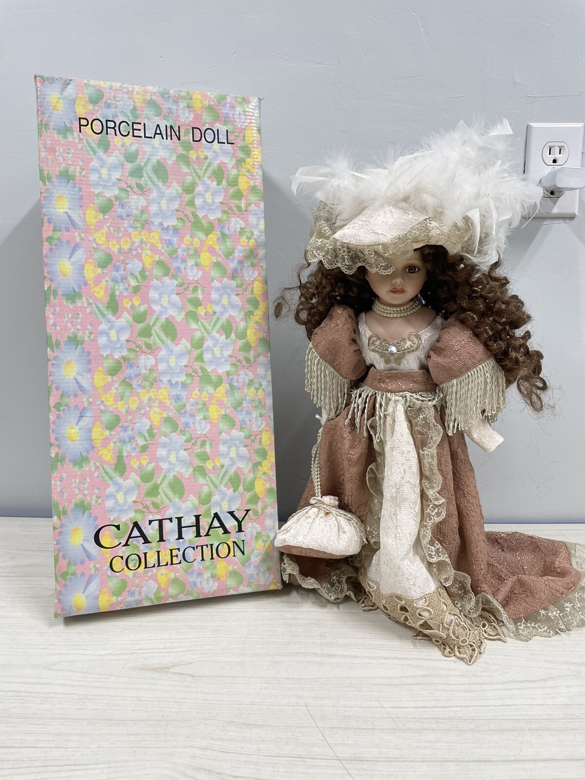 Cathay Collection 16” Royal Dress Porcelain Doll  Limited Edition Signed