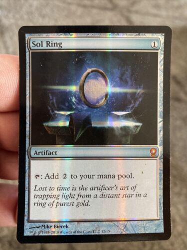 MTG Magic - Sol Ring - From the Vault: Relics - Mythic Rare MTG Magic - Sol Ring - From the Vault: Relics - Mythic Rare