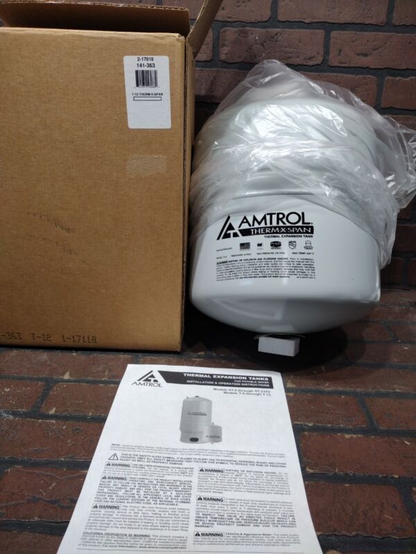 Amtrol T-12 Thermal Expansion Tank NEW