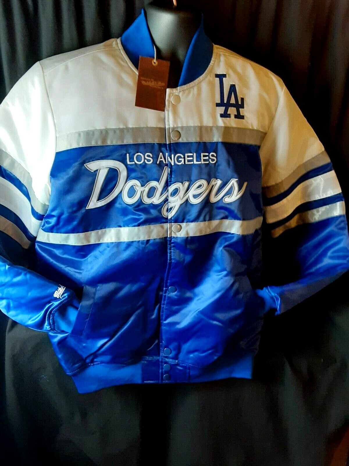 Los Angeles Dodgers Men's Mitchell Ness Jacket 3XLB or 3XLT