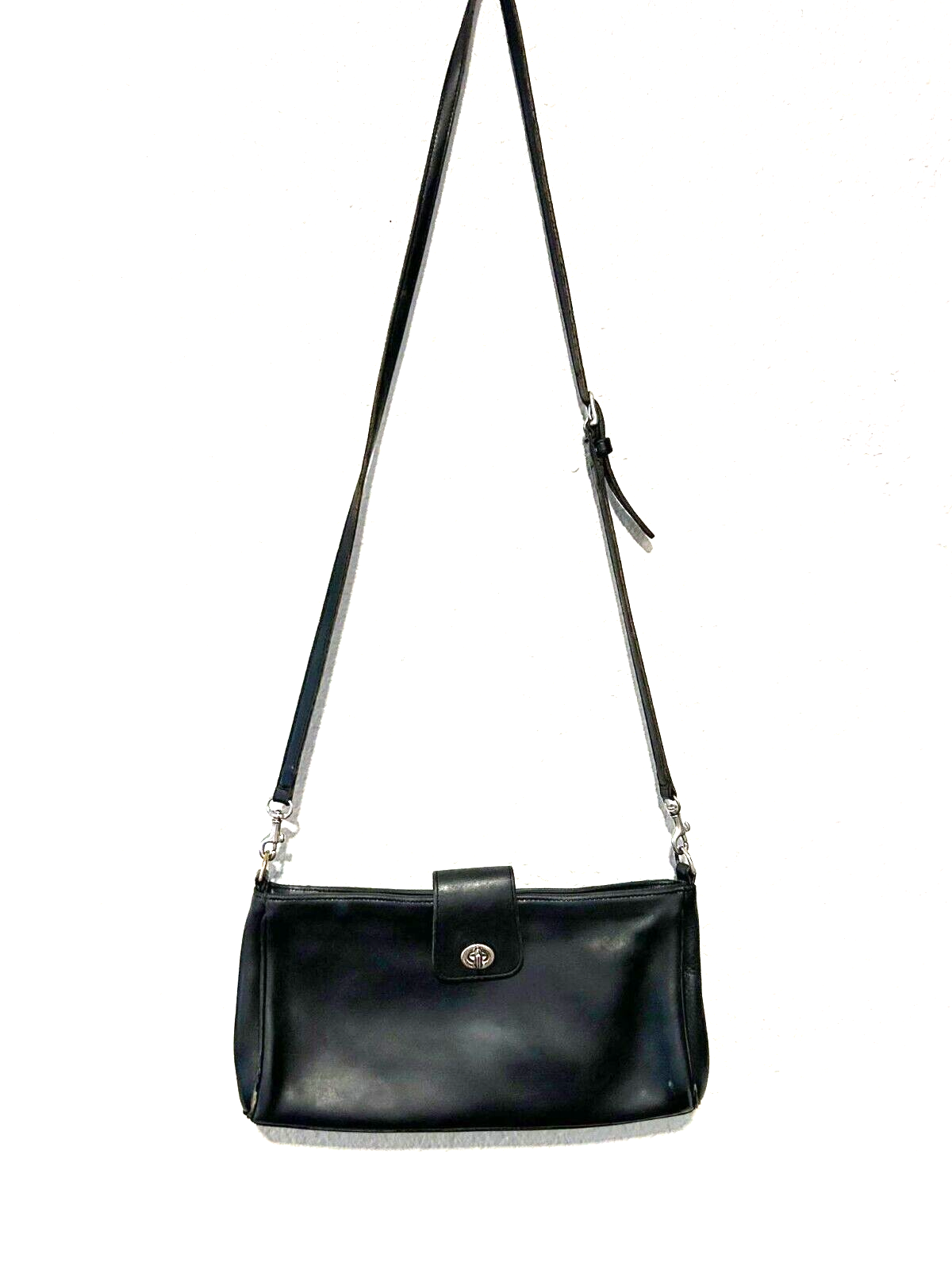 Vintage Coach Change Purse Black がま口 Vintage Coach Change Purse Black がま口 Vintage Coach Black