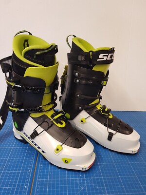 Scott Cosmos Tour white/yellow Tourenskischuhe 29.5 (UR)