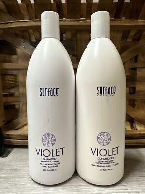 Surface Pure Blonde Violet Shampoo 33.8 oz & Pure Blonde Violet Conditioner Duo