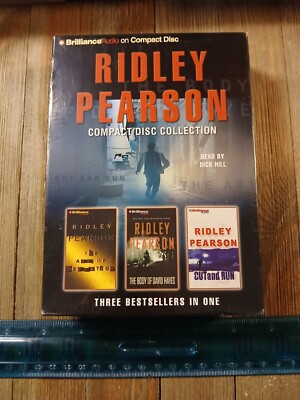 Ridley Pierson THREE Audiobook Collection NEW Unopened CD Book Rare Audio