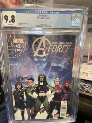 A-Force #1 CGC 9.8 NM+/MT 2016 Marvel Comics 2nd Series