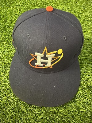Justin Verlander Houston Astros Game Used Hat City Connect 2023 MLB Auth