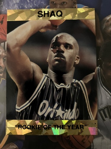 Shaquille O'Neal Rookie of the Year Shaq Promo Card #5 One