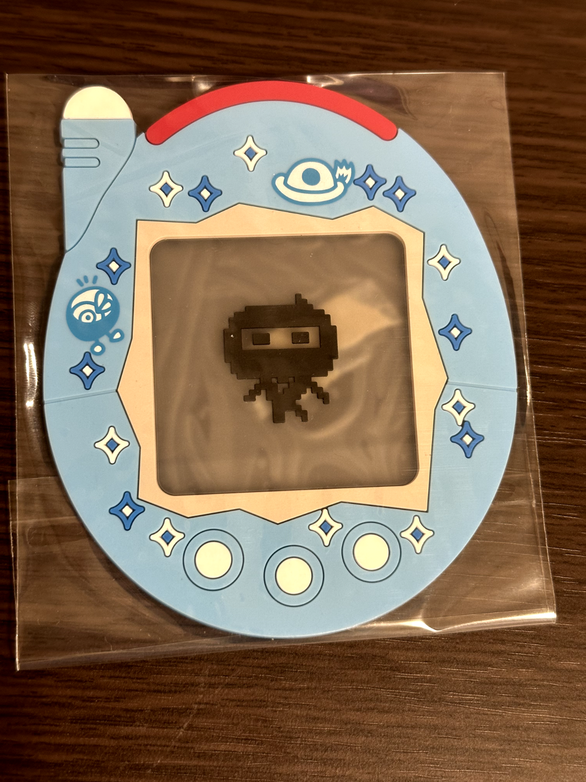 Tamagotchi Clear Rubber Coaster 2 light blue Gozaruchi | eBay