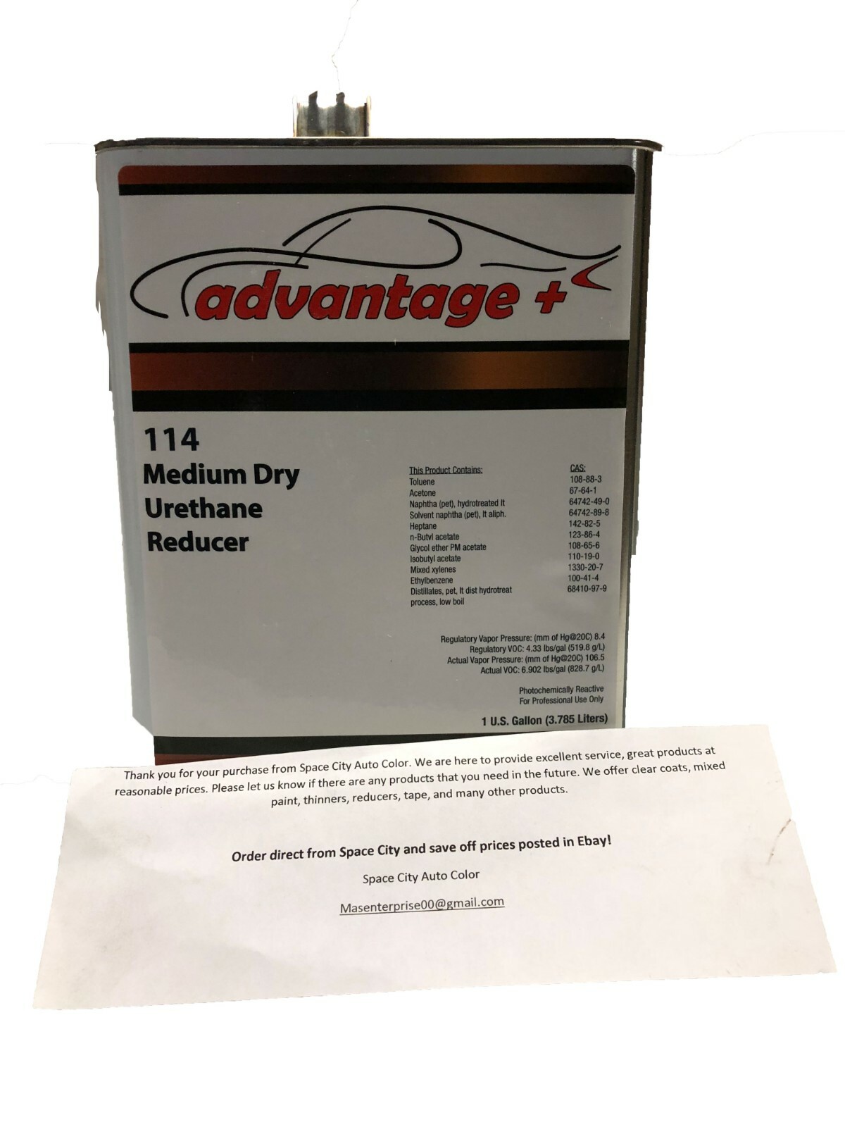 Universal Urethane Reducer 70 85 Degrees Mid Temp Auto Paint Thinner