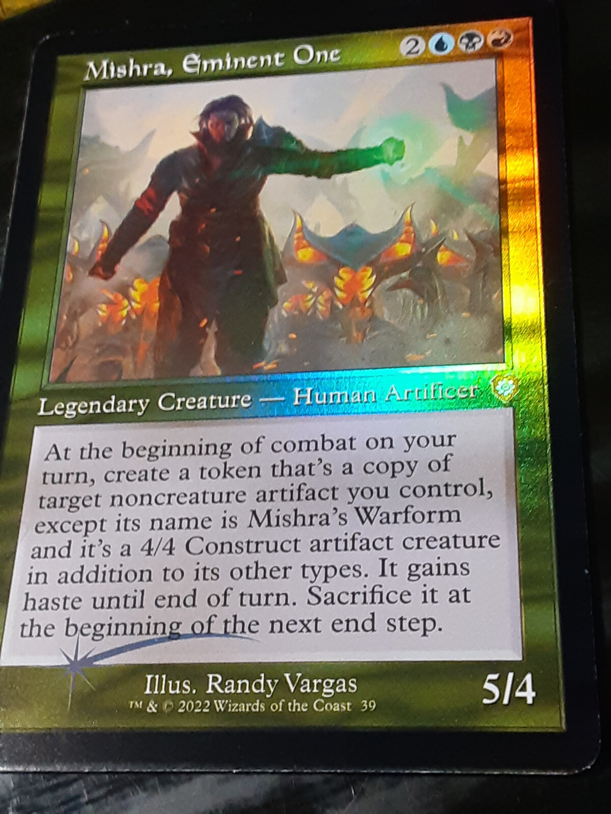 MTG Mishra's Toy Workshop Foil ホリデーギフト Mishra's Toy Workshop Magic the Gathering Proxy