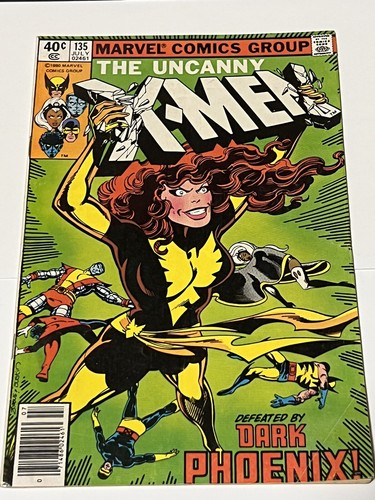 Uncanny X-Men #135 Dark Phoenix Saga Marvel Comics 1980 | eBay