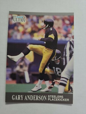GARY ANDERSON 1991 FLEER ULTRA FOOTBALL CARD # 109 D8901