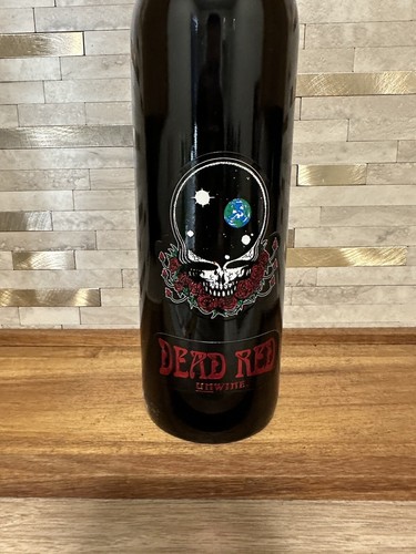 Unopened Vintage 1996 Grateful Dead UnWine 1st Edition Set of 4 Dead Red w/Tags