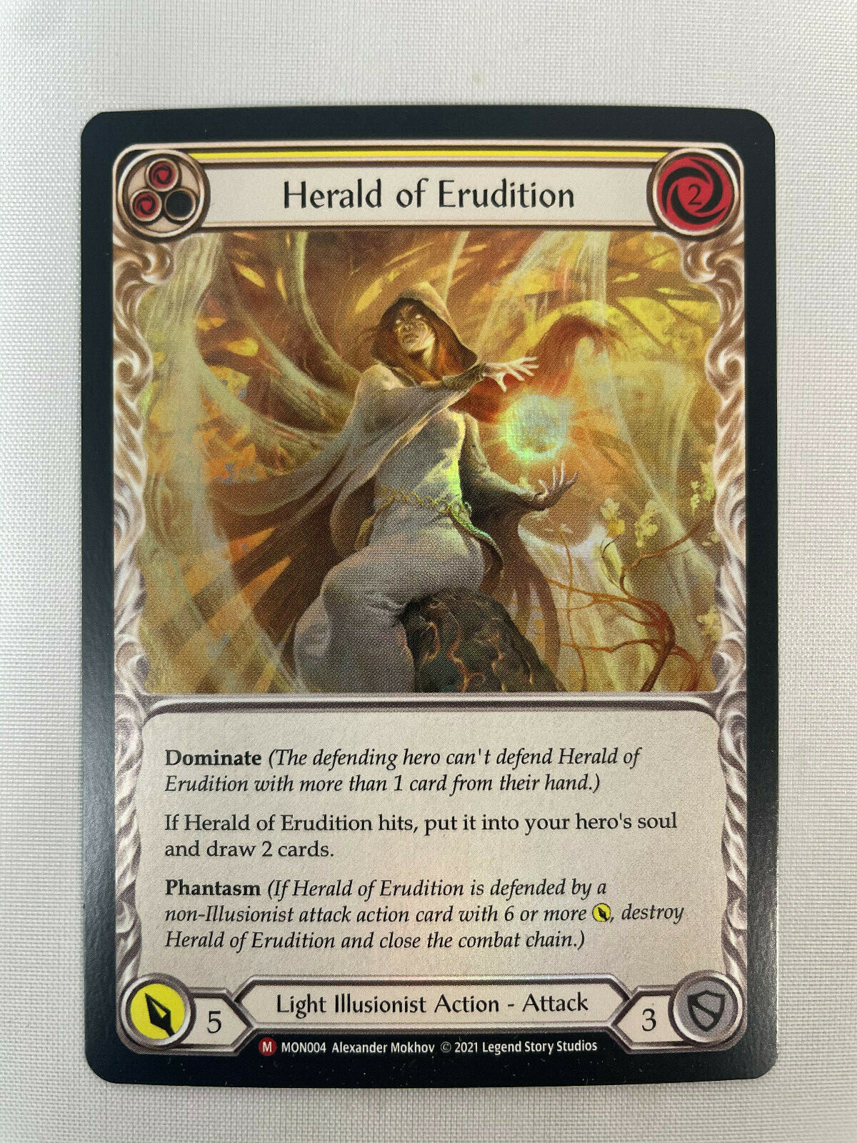 Herald of Erudition 1st Edition Monarch Flesh and Blood FAB