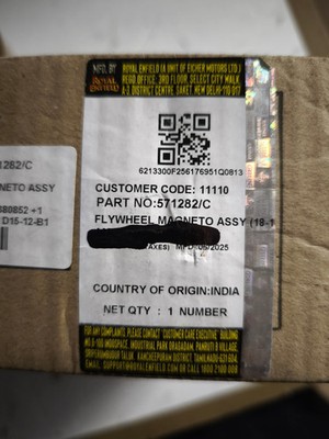 Volano magnete ASSY (18-1 PIP) Classic/Bullet 500- Euro IV- 571282/C