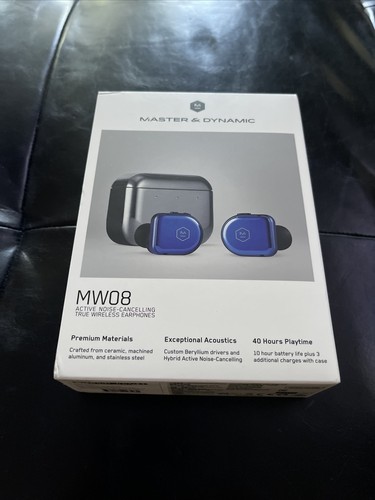 Master & Dynamic MW08 Wireless In-Ear Headset - Blue Ceramic