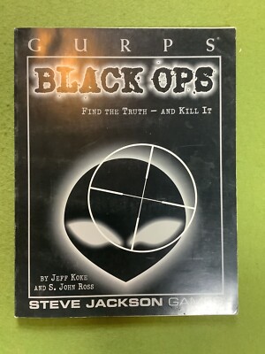 GURPS Black Ops - 3rd Edition GURPS Book by Steve Jackson Games