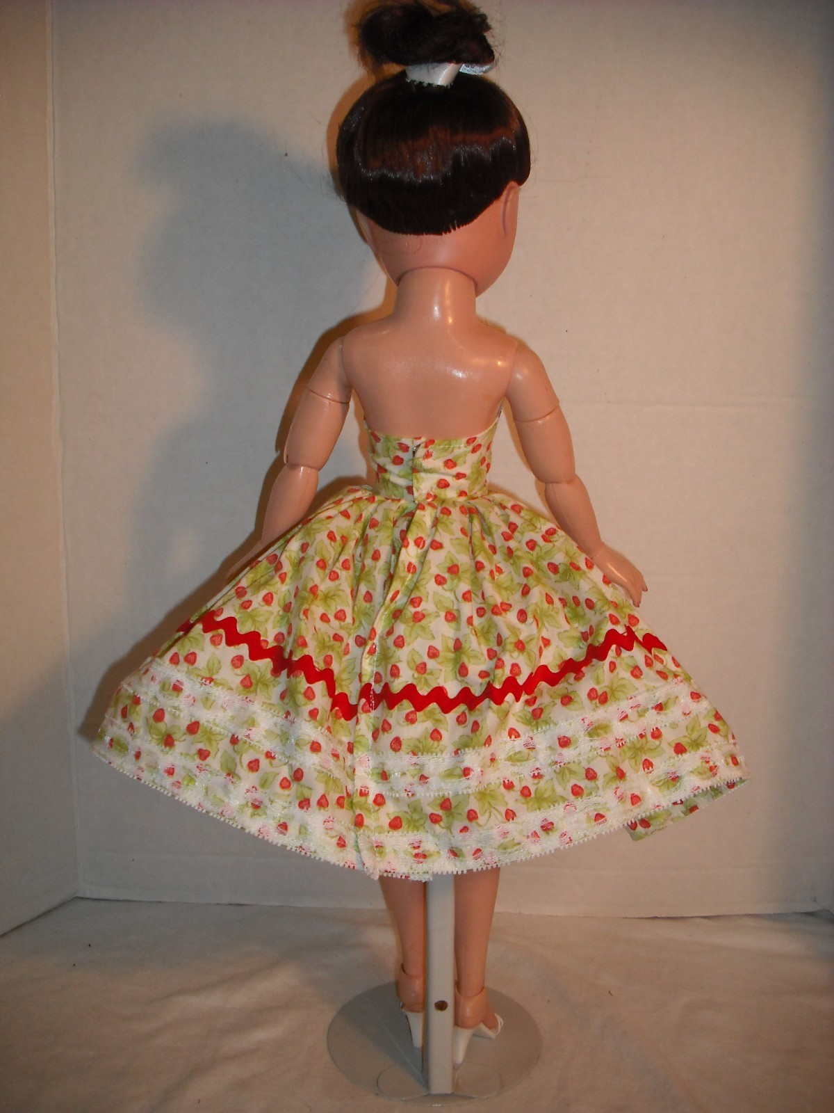 NEW QUALITY Vintage Repro Dress Fits 19/" 20/" Uneeda Dollikin Fashion Doll By OTM
