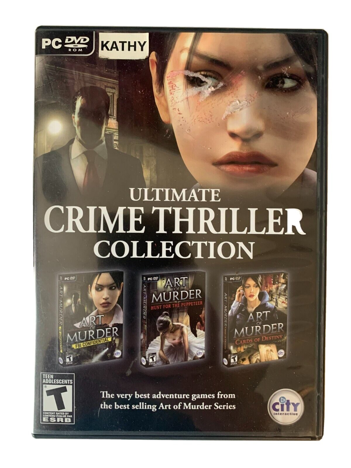 Ultimate Crime Thriller Collection (PC, 2010): Art of Murder 3 Game Series