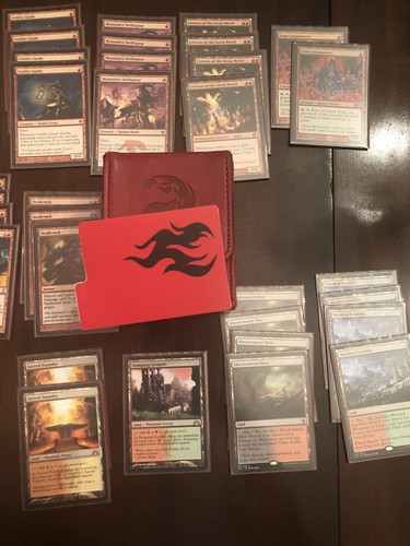 Tier 1 Magic The Gathering Modern Burn Deck/complete Sideboard Included!