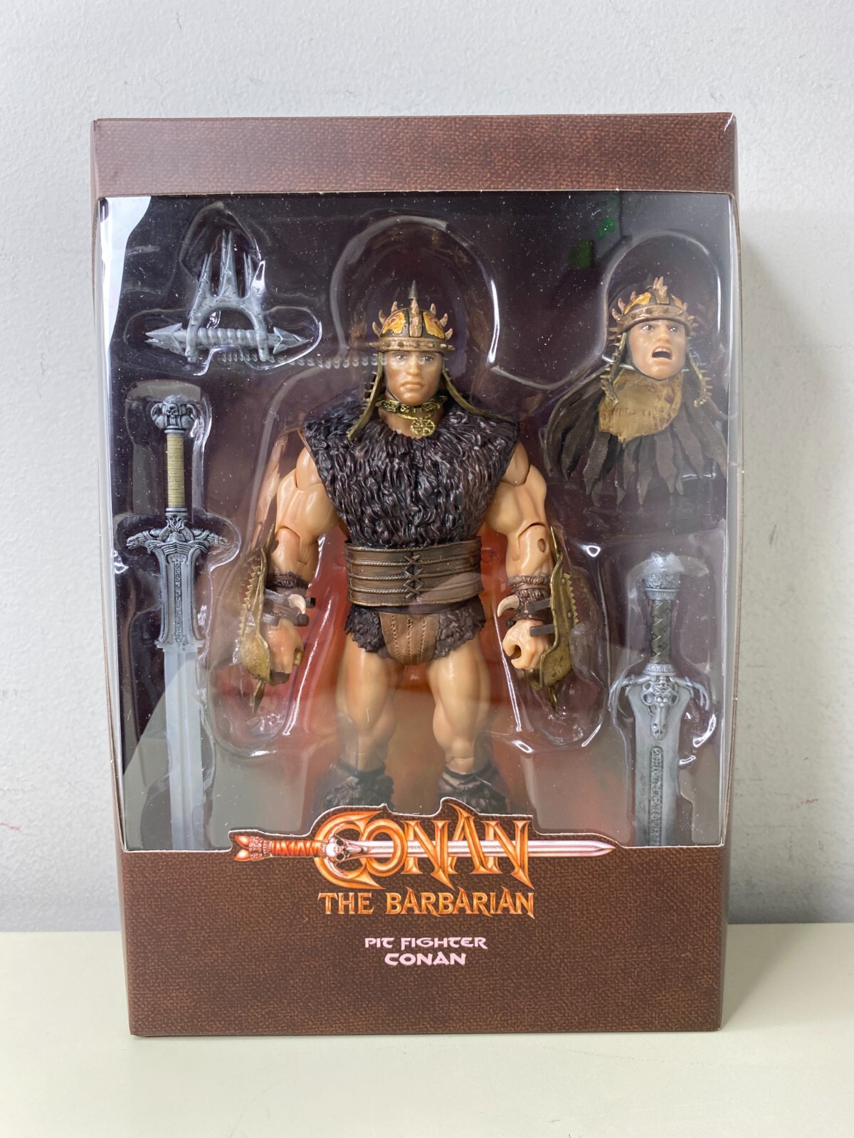 SF・ファンタジー・ホラー NECA Conan the Barbarian PIT FIGHTER Conan The Barbarian Pit Fighter Series 2 NECA Ahnold Action