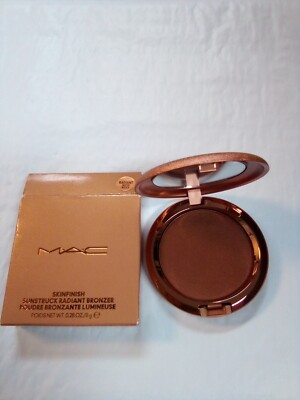 Authentic MAC SKINFINISH SUNSTRUCK RADIANT BRONZER Rich Rosy #488