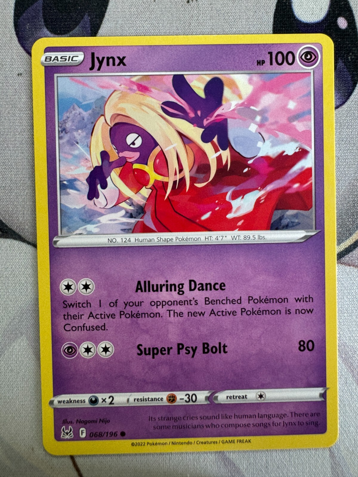 Jynx Non Holo English Pokemon TCG BKAF96 | eBay