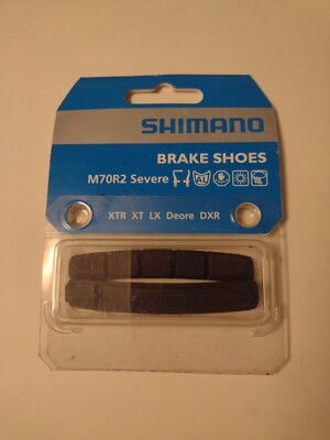 New Old Stock Nib Deore XTR XT Lx Drx Brake Shoes For V Brake Pad Holders M70R2