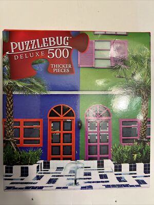 Puzzlebug Deluxe Colorful Block Building 500 Pieces NIP Cra-Z-Art 20  X 12  2023