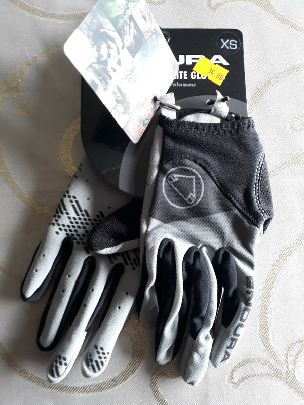 Gants Doigts Longs Noir Endura Wms Hummvee Lite Glove Ii E6131bk/2 - Taille Xs