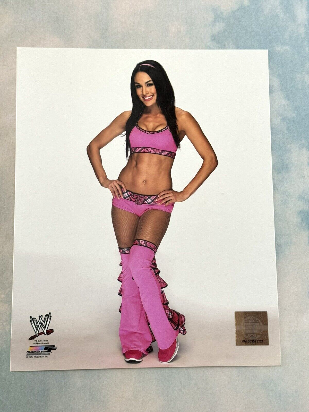 WWE Official Licensed Photofile 8x10 Photo Bella Twins BRIE WWE Official Licensed Photofile 8x10 Photo Bella Twins BRIE