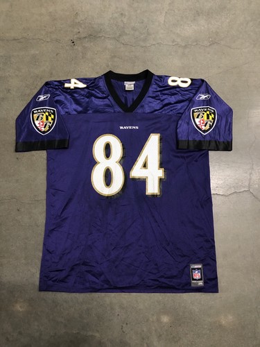 Vintage Y2K Baltimore Ravens Jermaine Lewis #84 Reebok NFL