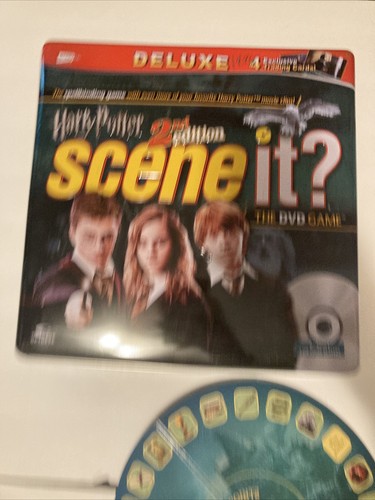 Harry Potter Scene It? Deluxe 2nd Edition in Collectors Tin Harry Potter Scene It? Deluxe 2nd Edition in Collectors Tin