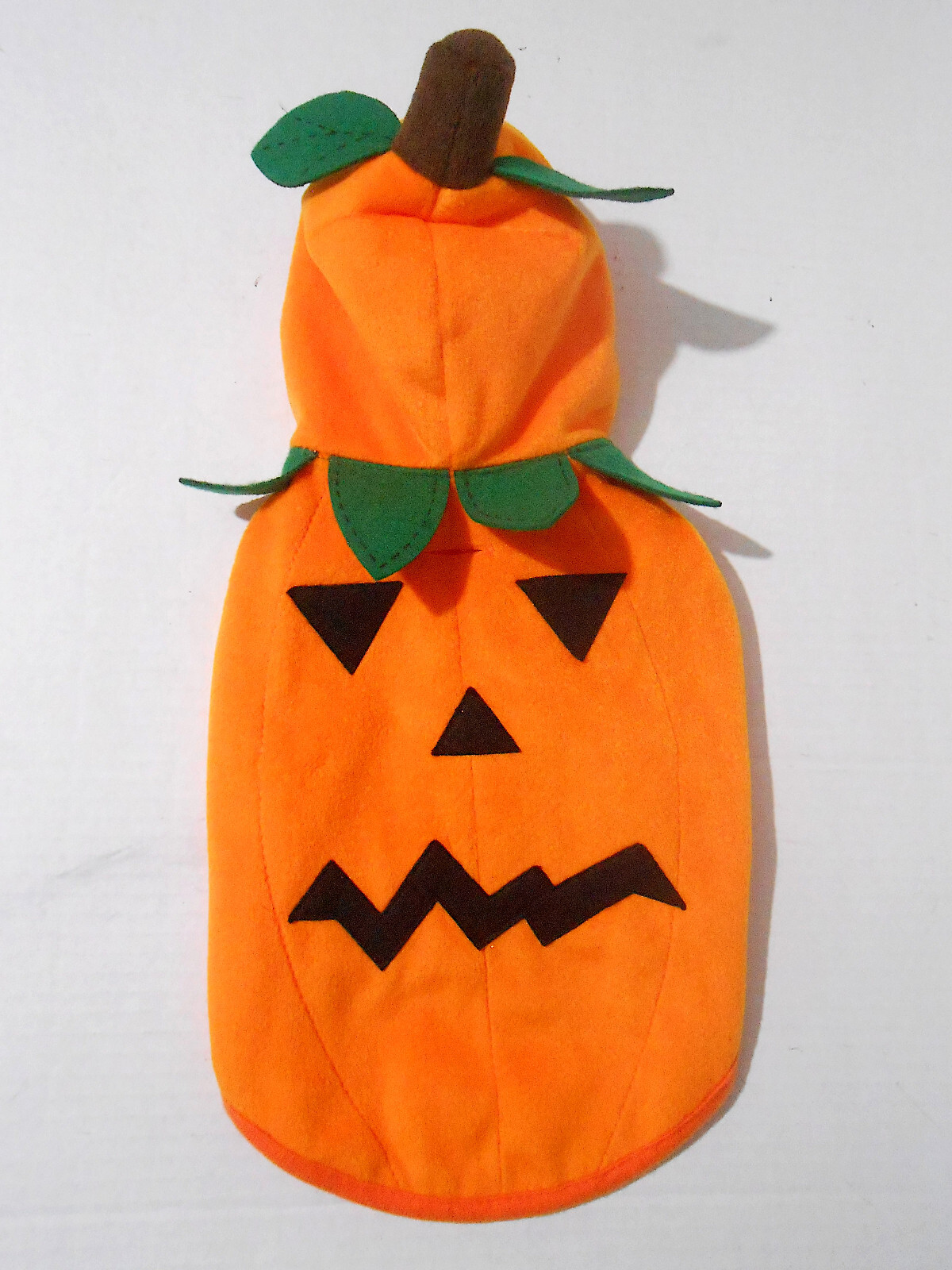 Halloween Pumpkin Jacket Shirt Size XS Jack-O-Lantern Lined Fleece Pet New York