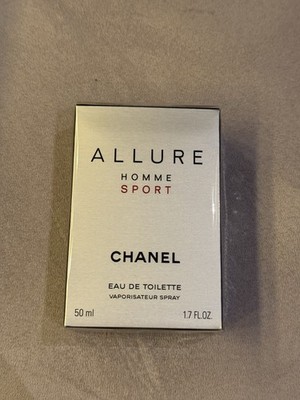CHANEL Allure Homme Sport EAU DE TOILETTE 50Ml Neu und mit Folie Original Alles
