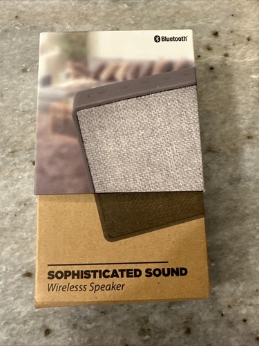 Solaray Wireless Sophisticated Sound Portable Gray New