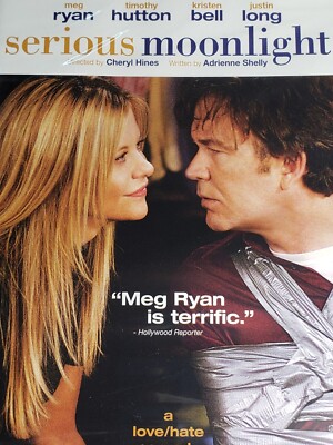 Serious Moonlight DVD 2008 Widescreen  Meg Ryan Timothy  Hutton Kristen Bell 