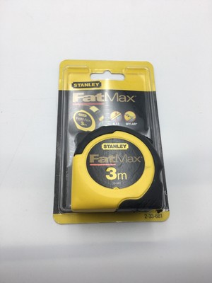 STANLEY 0-34-134 Kapselbandmaß FatMax™ Stahl 30 m Bandmass